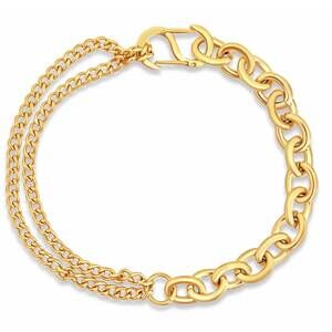 NEW ELLIE VAIL women's oakley multi chain bracelet in gold